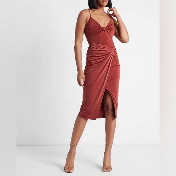 EXPRESS: Body Contour Compression Thong Bodysuit - Picture 4 of 7